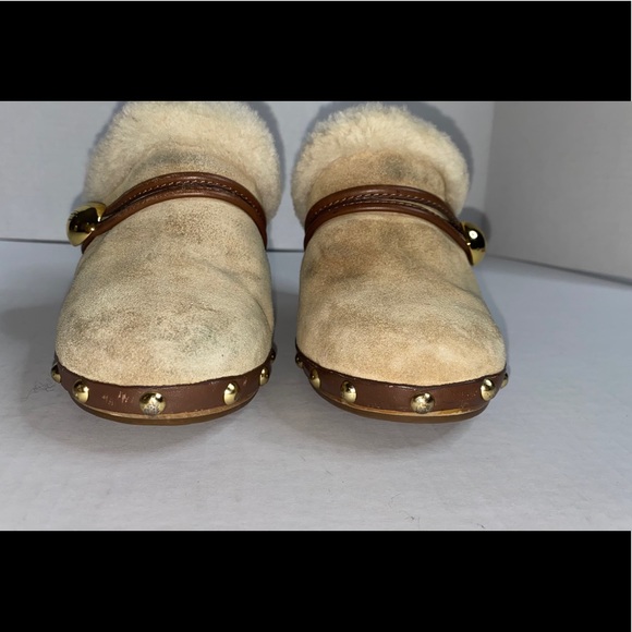 Coach Ivanka studded clog mules with chunky heel - Picture 5 of 16